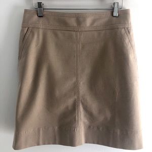 Talbots Khaki Skirt Size 4 EUC